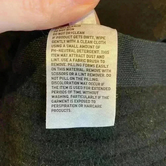 Uniqlo 100% Felted Wool Adjustable Rim Bucket Hat Unisex - Picture 7 of 7